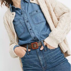 LAST CHANCE Madewell Chambray Button-Up